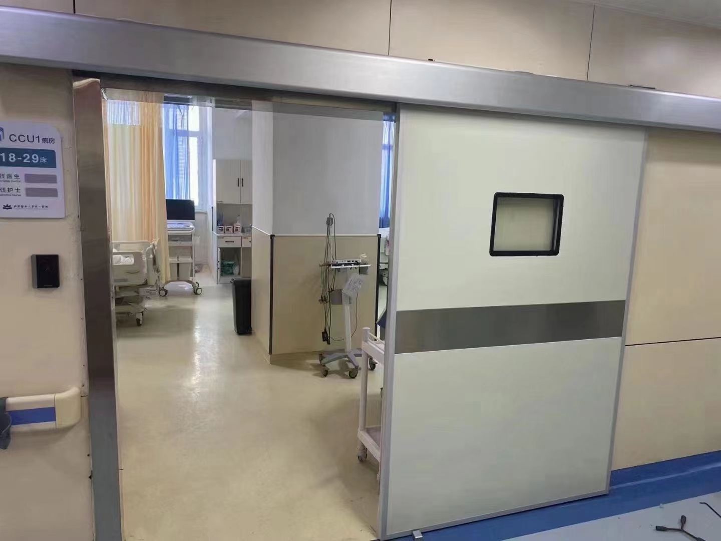 白银医用防辐射铅门 牙科不锈钢铅门